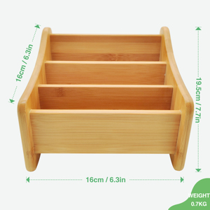 Tre Bằng Gỗ Thân Thiện Với Môi Hiện Đại Chủ Bút Cho Văn Phòng Trường Nhà Bếp Bàn Bút Chì Văn Phòng Phẩm Lưu Trữ Đứng & Ngăn Kéo Tổ Chức - Product Image 2