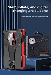Portable 12V <span class=keywords><strong>voiture</strong></span> camion chargeur lumière LED dispositif de démarrage de saut d'urgence courant de pointe moto allumage véhicule batterie Booster - Product Image 4