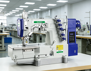 Máquina de Coser Interlock de Cama Plana con Accionamiento Directo ZOJTEC ZJ-H7-01CB - Product Image 4