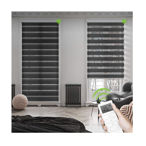 Google nhà thông minh mù Zebra Rèm cơ giới Trắng trẻ em Zebra Rèm zwave - Product Image 1