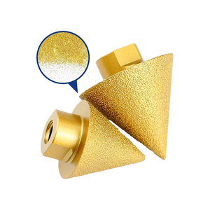 Broca de acero de alto carbono Soliboss de 3 mm de diámetro, brocas cónicas biseladas para amoladoras angulares, perforación y expansión de azulejos - Product Image 1