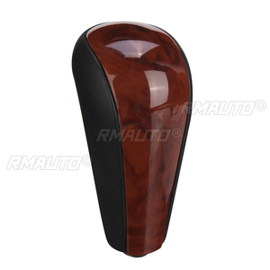 Automatic <b>Gear</b> Shift <b>Knob</b> for Toyota Prado 120 2003-2009 at Car <b>Gear</b> Shifter Lever Handle <b>Stick</b> PU Leather - Product Image 3