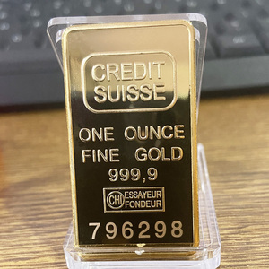 Pièces de monnaie commémoratives carrées en métal plaqué <span class=keywords><strong>or</strong></span> imprimées numériquement pour le commerce extérieur <span class=keywords><strong>suisse</strong></span> Souvenir cadeau de collection - Product Image 2