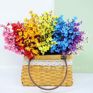 Flores Artificiales de Gypsophila de Dongchen Crafts, 30cm-100cm, Color Morado, Decoración para Hogar, Oficina y Bodas - Product Image 4