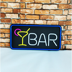 Enseigne néon LED ouverte personnalisable, lettres acryliques lumineuses flexibles et colorées pour bars, entreprises et magasins - Product Image 3