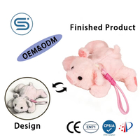 Porte-clés en peluche cochon rose personnalisé en gros – Fabricant de jouets en peluche animaux de haute qualité – Charme en peluche cochon mignon pour sacs à dos