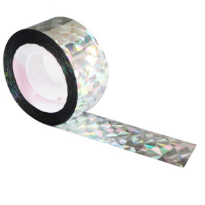 2.4CM * 100M Oiseau Dissuasif Clignotant Réfléchissant Effrayer Bande Oiseau Effrayer Bande Laser Ruban Oiseau <span class=keywords><strong>Répulsif</strong></span> - Product Image 2