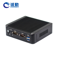 Mini PC Celeron J4125 2025, 8 Go de RAM, double LAN, 2 ports COM, DDR4, HD+VGA, LVDS, X86, Linux, Win11, ordinateur de bureau industriel, thin client, nano mini PC