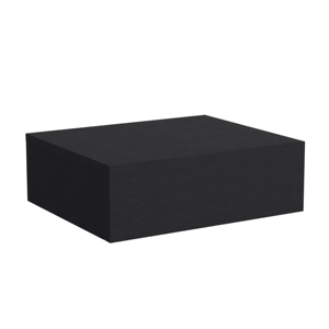 <b>Floating</b> Nightstand 5H Modern <b>Wall</b> Mounted Bedside <b>Shelf</b> With Drawer Black - Product Image 4