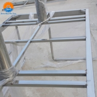 Ligne d'abattage automatique efficace pour moutons et chèvres avec moteur et roulement, équipement hygiénique pour abattoirs et fermes de moyenne taille