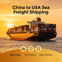 Transit maritime flexible Top 10 : Logistique DDP Chine-USA avec assurance, délai de transit de 15 à 25 jours pour l'expédition de marchandises saisonnières