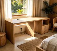 Fabricants de meubles d'hôtel, vente en gros, design personnalisé, bureau d'ordinateur multifonctionnel durable et contemporain, table d'hôtel
