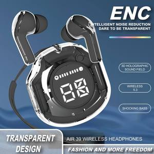 Audífonos Transparentes Tws Crystal Mini Bt5.3 Inalámbricos para Juegos, Audífonos Intrauditivos Air39 - Product Image 3