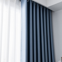 Vente en gros de rideaux de fenêtre occultants en relief de haute qualité pour la maison salon chambre Cortinas