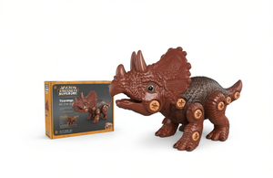 Kit di costruzione del modello 3D Schein Triceratops, giocattolo di dinosauro in plastica per bambini dai 4 ai 6 anni, n. 3109 34 - Product Image 1