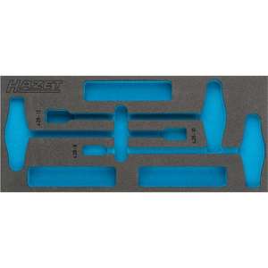 HAZET - 163-382L Inserto de espuma blanda de 2 componentes para 163-382/3 - EAN 4000896197125 TALLERES RODANTES BANDEJAS VACÍAS - Product Image 1