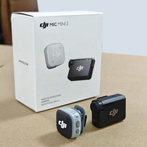 Micro sans fil DJI Mic Mini 2 (2 émetteurs + 1 récepteur + étui de charge) compatible <span class=keywords><strong>iPhone</strong></span> Android Caméra 48H d'autonomie pour Vlog Interview Live - Product Image 5