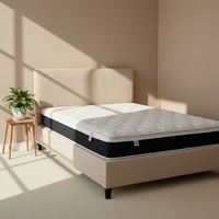 Matelas pleine grandeur ultra confortable et fiable à soutien ferme avec ressorts Matelas hypoallergénique facile à installer