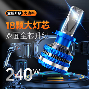 Nuova auto S15 fari a LED 240W ad alta potenza Spotlight decodifica modifica H7 <span class=keywords><strong>H4</strong></span> abbaglianti e anabbaglianti - Product Image 2