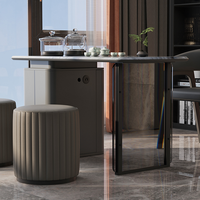 Table basse moderne portable de qualité supérieure avec dossier extensible, design stable et durable pour la maison, le bureau et l'hôtel au quotidien