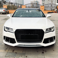 Kit de Carrocería RS7 para AUDI A7 S7 C7 2009-2015, Parachoques Delantero con Marco Inferior, Conversión de Antiguo a Nuevo, Envío Rápido desde EE. UU.