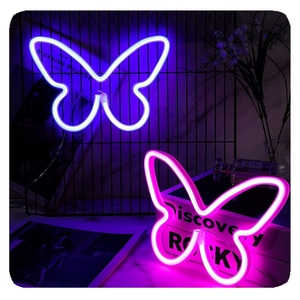 New Wall Hanging <strong>Butterfly</strong> Night Light Small Bedroom Ornaments Decoration Plug-In Middle Size <strong>Lamp</strong> for Living Room Atmosphere - Product Image 3