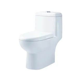 Wholesale Price Dual Flush Washroom One Piece Bowl Sanitary Ware Toilets Good Quality Bathroom Chinese Two Piece Saving Water