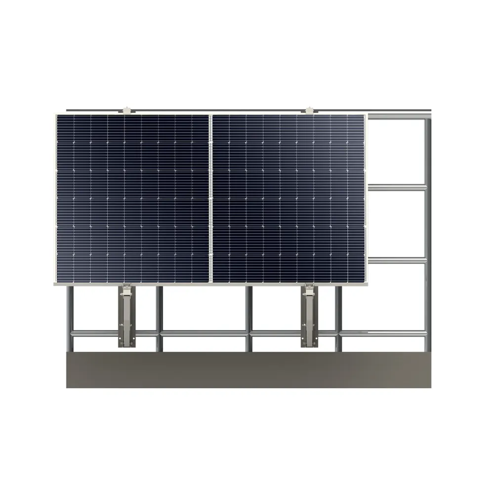 Полностью черная панельная система 1000 Вт Балконная электростанция 800 Вт стеклянная моно солнечная панель pv система