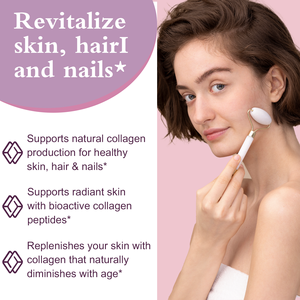 แคปซูลคอลลาเจนเปปไทด์ฉลากส่วนตัวรองรับแคปซูลอาหารเสริมเพื่อสุขภาพเส้นผมและเล็บผิวด้วยคอลลาเจนเปปไทด์ที่ออกฤทธิ์ทางชีวภาพ - Product Image 3