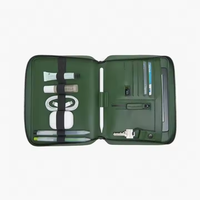 Portefeuille de voyage personnalisé en cuir PU pour homme, porte-cartes d'identité, étui de passeport fin avec fermeture éclair