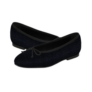 Chaussures plates pour femmes, bout rond, <span class=keywords><strong>ballerines</strong></span>, en cuir velours, chaussures habillées, talon bas, à enfiler, pour soirée, bureau, affaires - Product Image 5