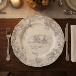 Service <span class=keywords><strong>de</strong></span> table en <span class=keywords><strong>porcelaine</strong></span> bleu rétro à motifs floraux, <span class=keywords><strong>vaisselle</strong></span> vintage à fleurs, assiettes à dessert et plats - Product Image 5