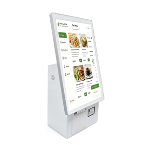 Kiosco de Autoservicio de 21.5 Pulgadas para Pedidos en Escritorio, Terminal de Pago de Autoservicio para Restaurantes con Impresora Térmica de 80 mm OEM - Product Image 2