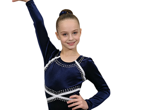 Justaucorps de gymnastique sans manches en nylon pour filles Winora avec taille élastique - En stock - Product Image 3