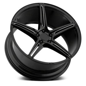 Rines Forjados Negros Brillantes 5x114.3 5x120 19 20x8.<span class=keywords><strong>5</strong></span> 22 Pulgadas Aleación 6061-t6 para Camaro Alpha <span class=keywords><strong>5</strong></span> Amarok Malibu Jeep - Product Image 5