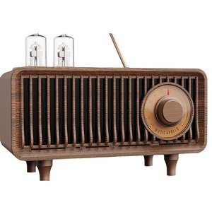 <span class=keywords><strong>Radio</strong></span> <span class=keywords><strong>FM</strong></span> de Estilo Vintage 3 <span class=keywords><strong>en</strong></span> 1 con Acabado de Madera Retro, Ranura para Tarjeta TF y Audio Inalámbrico Portátil 5.0 - Product Image 5