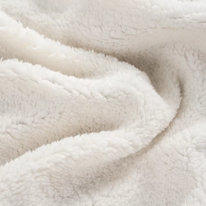 Plaid en tricot de luxe ultra doux de haute qualité, couleur beige, 100% polyester, écologique, chaud, pour un usage quotidien à la maison - Product Image 2