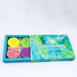 Handgemachte Luxus-Pfefferminz-Spa-Fußbad-Brausetabletten Personalisierte Mini-Dusch-Dampfer für Entspannung - Product Image 3