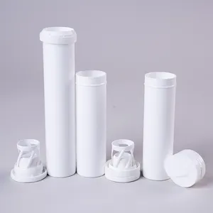 Botol Kosong PP Food Grade Warna Sesuai Pesanan, Tabung Kecil untuk Kemasan Tablet dengan Penutup Spiral dan Pengering, Harga Promo - Product Image 1