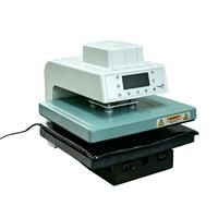 Presse à chaleur automatique 38*38cm, presse à transfert thermique multi-tailles pour l'impression de t-shirts à manches courtes et de vêtements