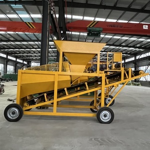 Machine de tamisage de pierre de sol à moteur diesel à écran Trommel - Product Image 2