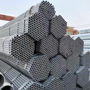 ท่อเหล็กชุบสังกะสีแบบจุ่มร้อน Sch 40 ขนาด 2 นิ้ว 4 นิ้ว ราคาท่อเหล็กชุบสังกะสี ท่อเหล็กกลมชุบสังกะสี ท่อเหล็กชุบสังกะสี - Product Image 1