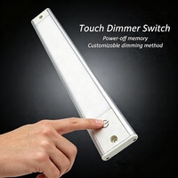 Lumières intérieures pour camping-car, lumières de plafond en forme de dôme, interrupteur tactile, 9 mm ultra fin, 4,5 W, 12 V, 24 V, pour véhicule utilitaire, éclairage automobile