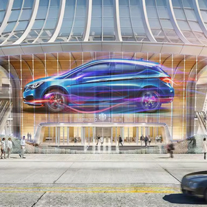 Adhesivo de pantalla de película LED de cristal transparente para exteriores, pantalla LED Flexible en ventana de vidrio, 2 uds. - Product Image 1