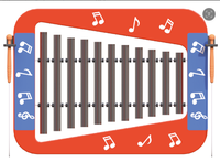 Équipement de musique pour aire de jeux extérieure commerciale, instruments de percussion, xylophone, équipement d'aire de jeux pour enfants autistes à vendre