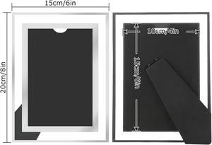 Cadres en verre en gros pour cadeaux de mariage, cadeaux d'entreprise ou souvenirs d'événements – Personnalisation de la marque et emballage disponibles - Product Image 2