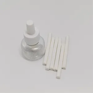 Échantillons gratuits tige de coton thermofusible pour eau et huile électrique anti-moustique liquide mèche