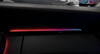 Nouveau panneau décoratif conducteur et copilote pour Mercedes Benz Classe C W205 GLC W253 2015-2021, éclairage d'ambiance intérieur LED pour voiture