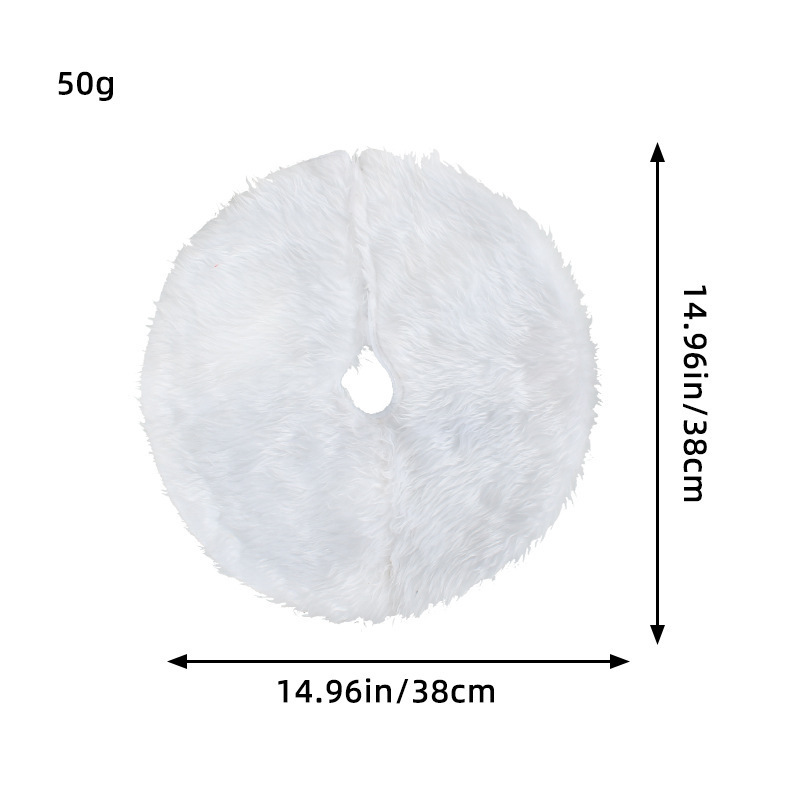 N2-19 Mini White Haired Tree Skirt