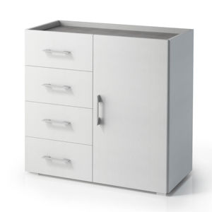 Armoire en bois de haute capacité pour enfants, armoire de rangement de jouets avec tiroirs pour vêtements - Product Image 1